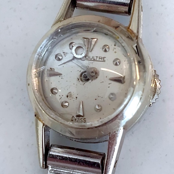 Rare Very Very Small Vintage LeCoultre 14K Gold 16 Jewel Back WindLadies… - Picture 2 of 14